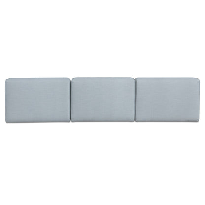 Sunseeker 3 Piece Outdoor Sofa Light Blue