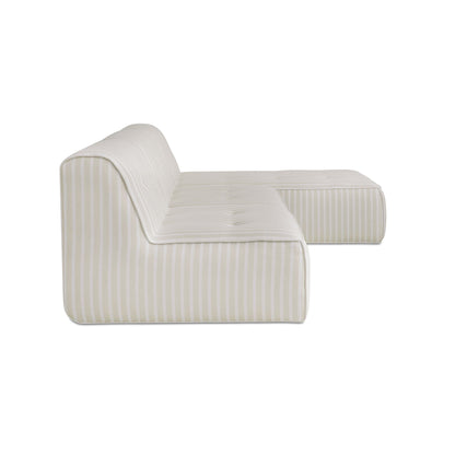 Sunseeker 3 Piece Outdoor Lounge Brown Stripe