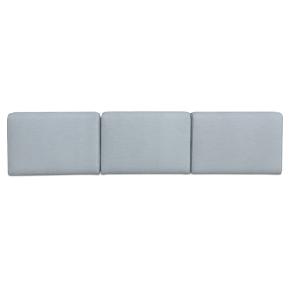 Sunseeker 3 Piece Outdoor Lounge Light Blue