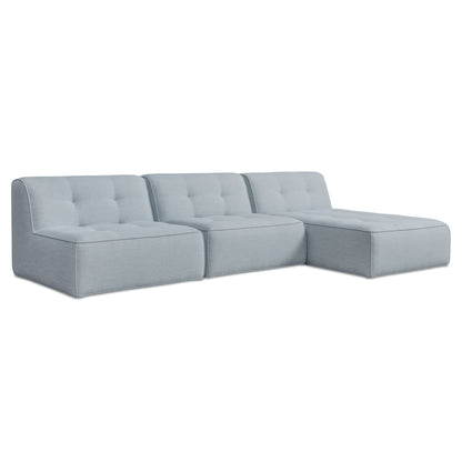 Sunseeker 3 Piece Outdoor Lounge Light Blue