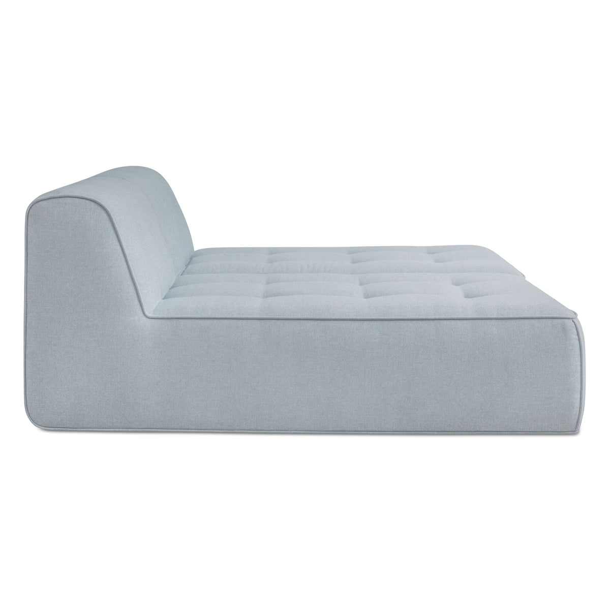 Sunseeker 2 Piece Outdoor Sun Lounger Light Blue side view