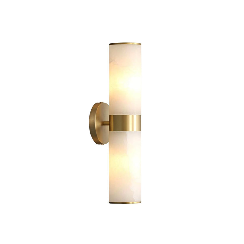 Varelle Twin Alabaster Wall Sconce