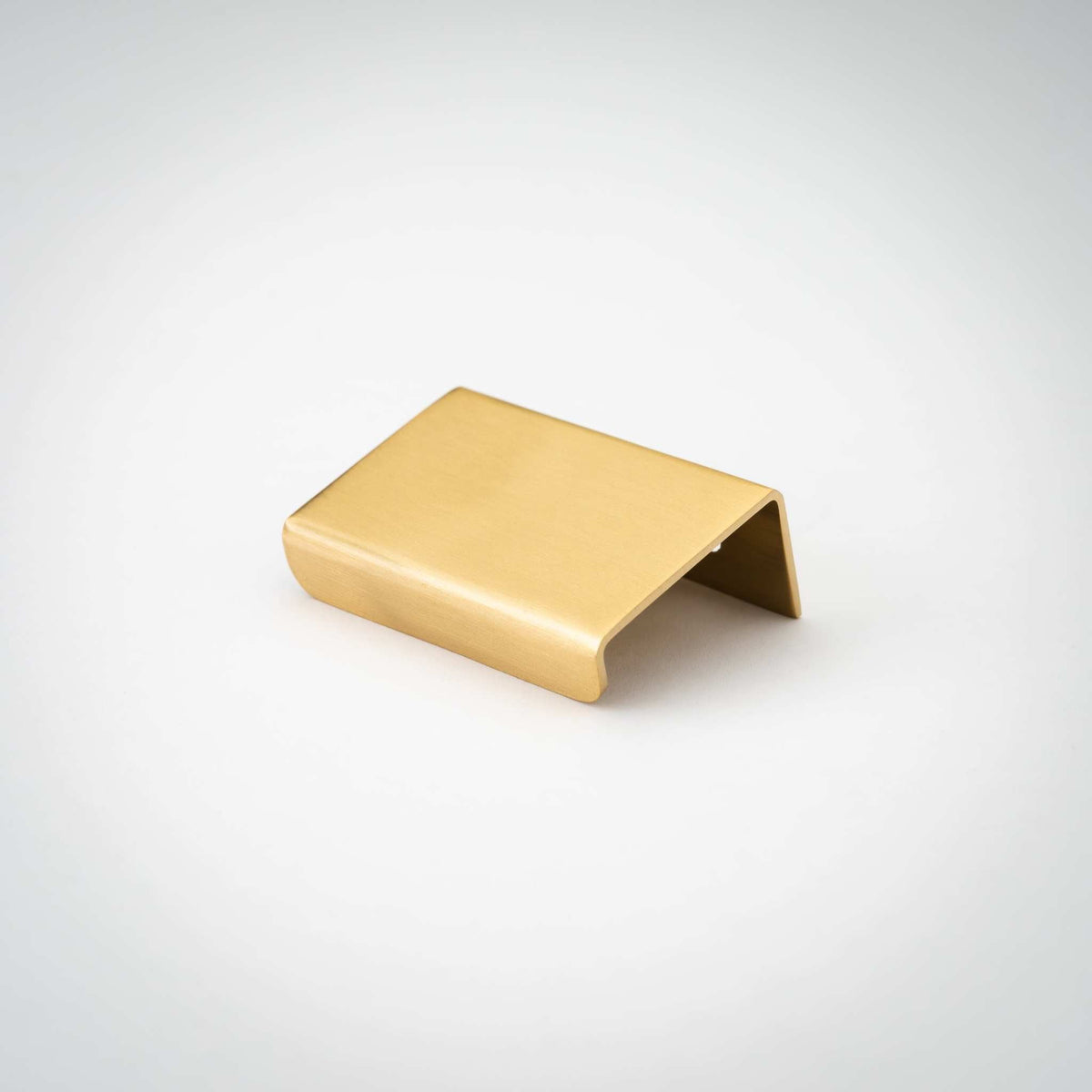 Verge, Solid Brass Edge Pulls.