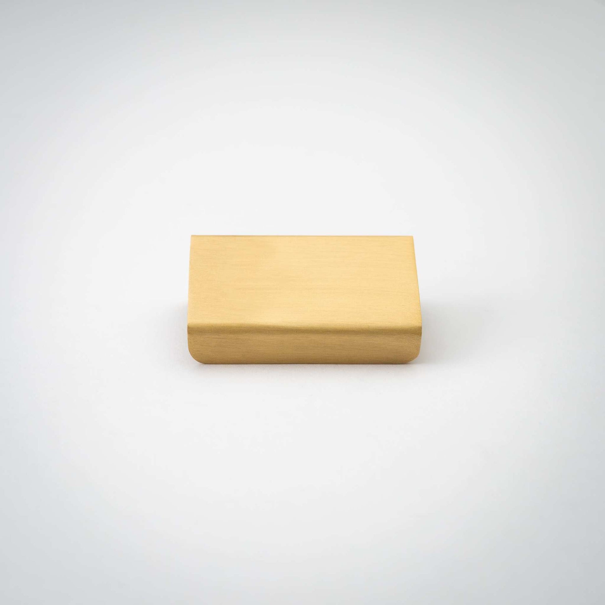 Verge, Solid Brass Edge Pulls.