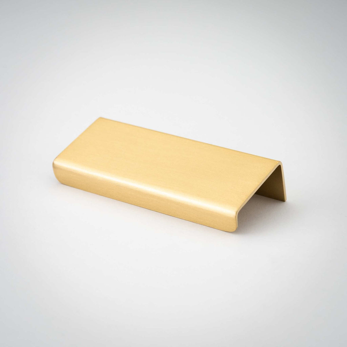 Verge, Solid Brass Edge Pulls.