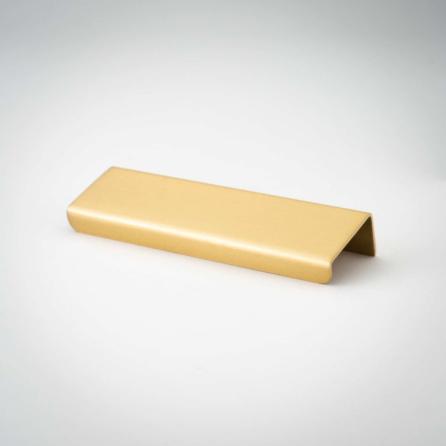 Verge, Solid Brass Edge Pulls.