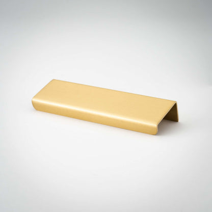 Verge, Solid Brass Edge Pulls.
