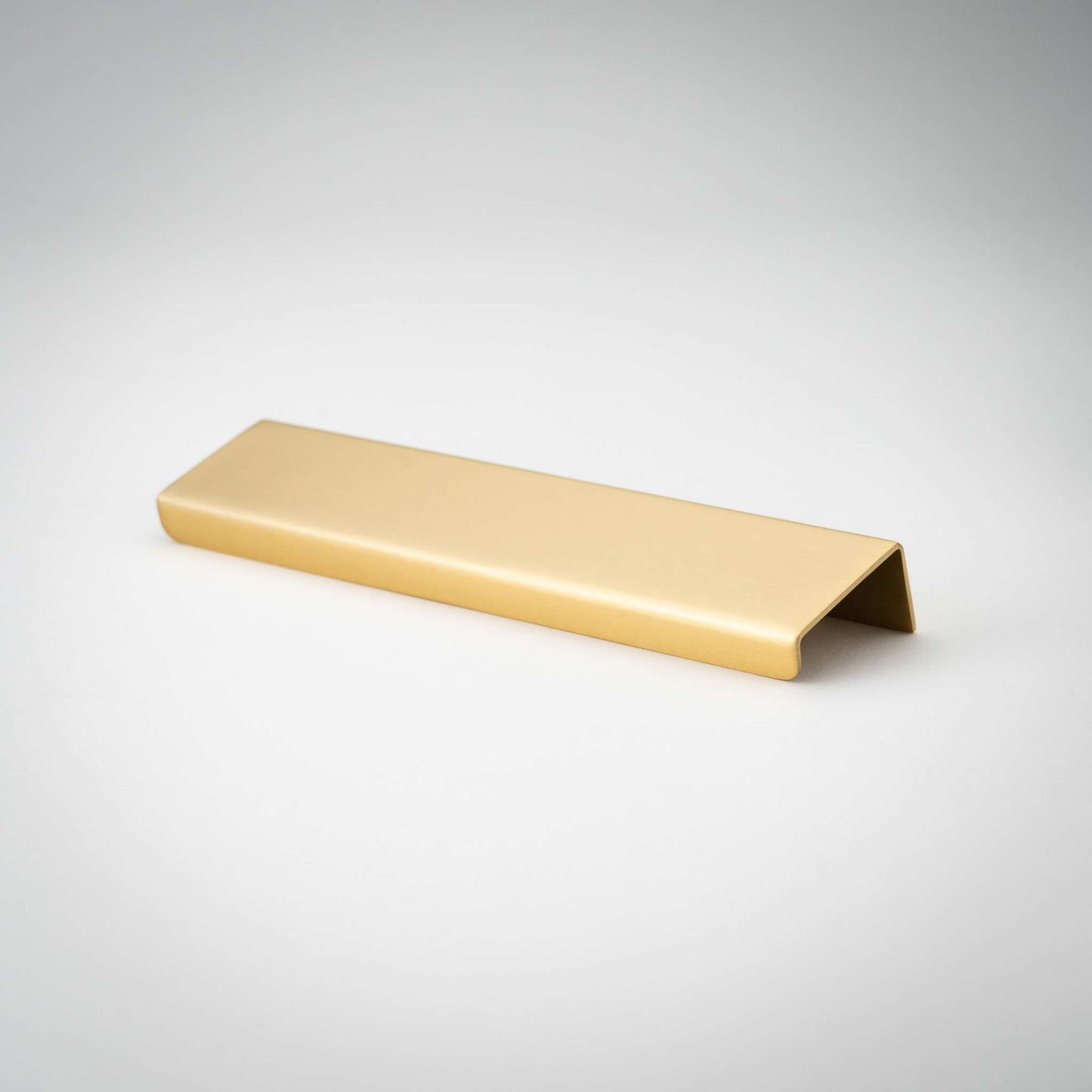 Verge, Solid Brass Edge Pulls.