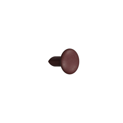 Maroon Red "Volumi" Cabinet Knob and Drawer Pull.