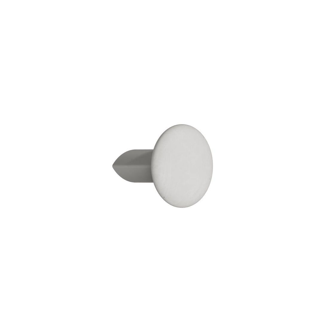 Greige "Volumi" Cabinet Knob and Drawer Pull.