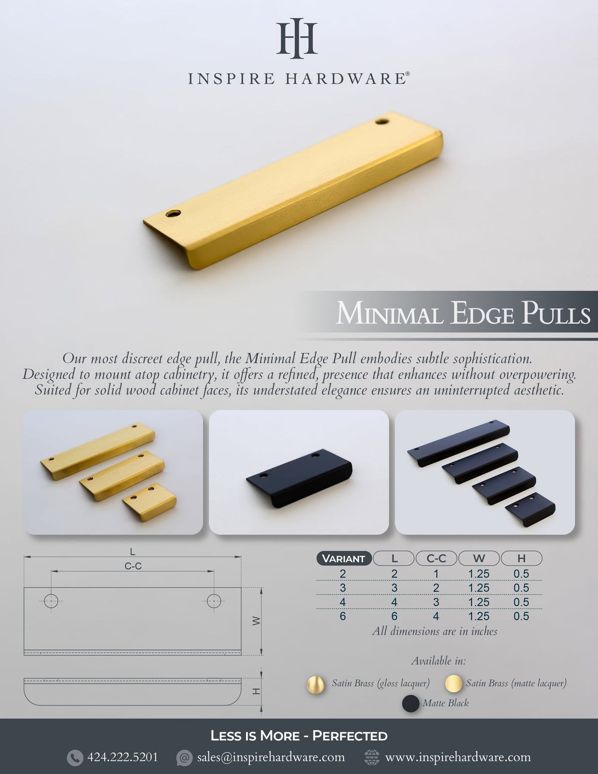 Minimal Edge Pull.