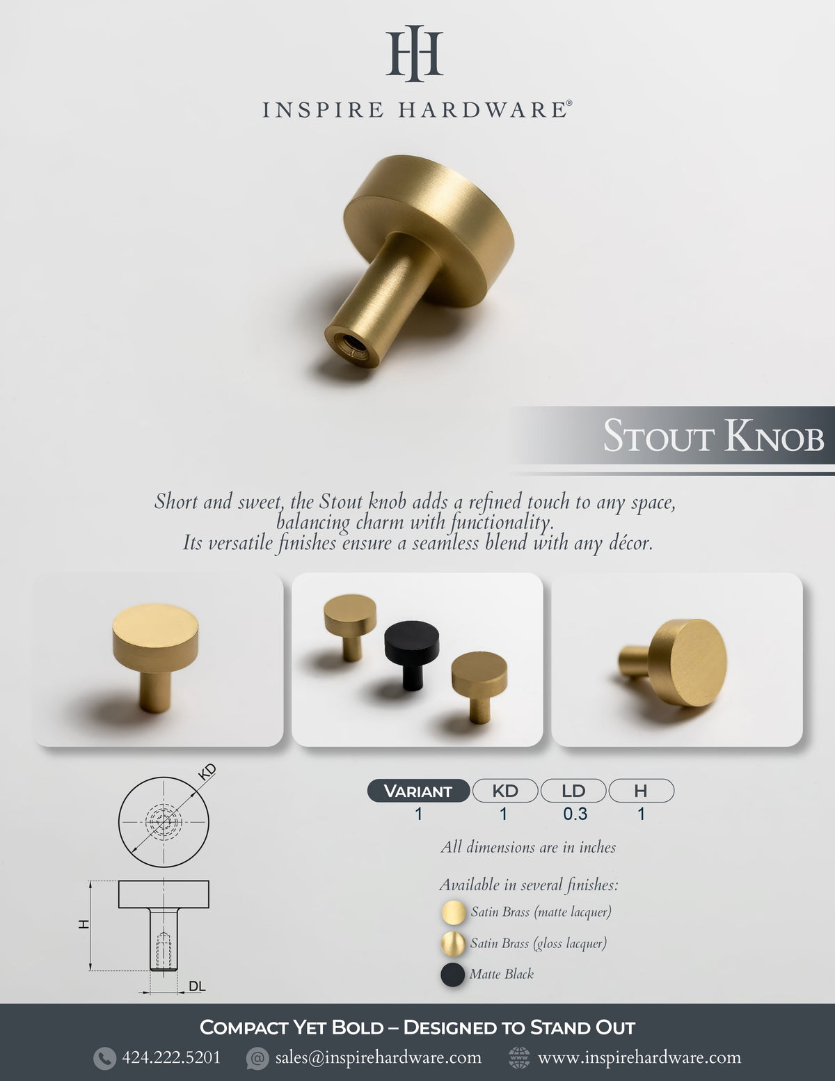 Stout Knob.