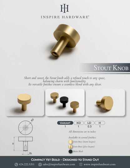 Stout Knob.