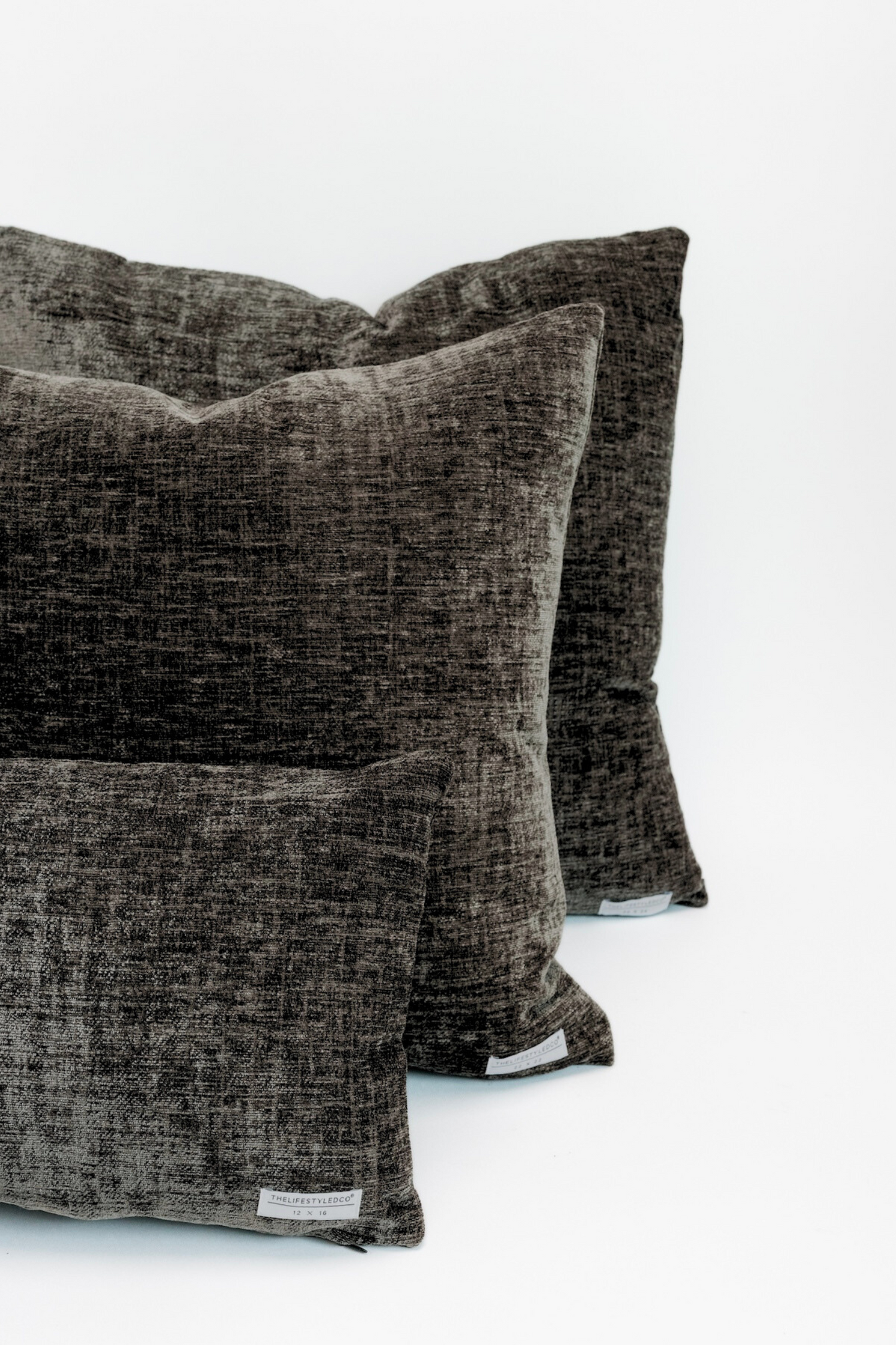 Carys Chenille Pillow - Deep Forest - 3 Sizes