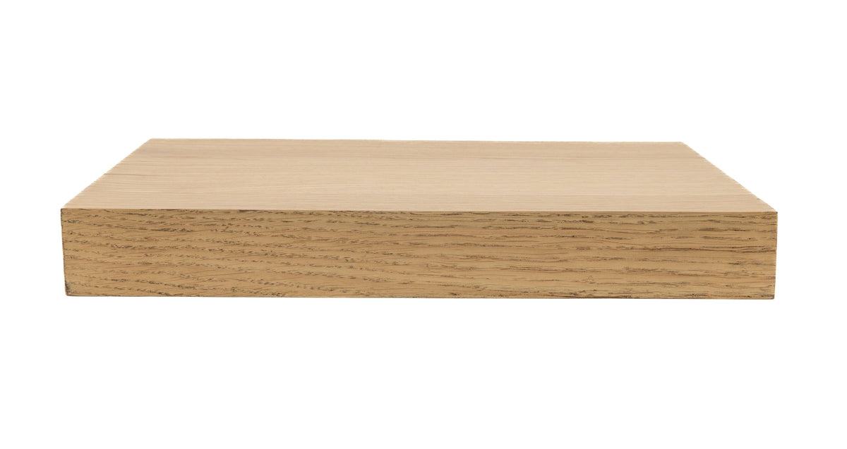 Real Wood Floating Kitchen Shelves.