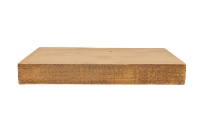 Real Wood Floating Kitchen Shelves.