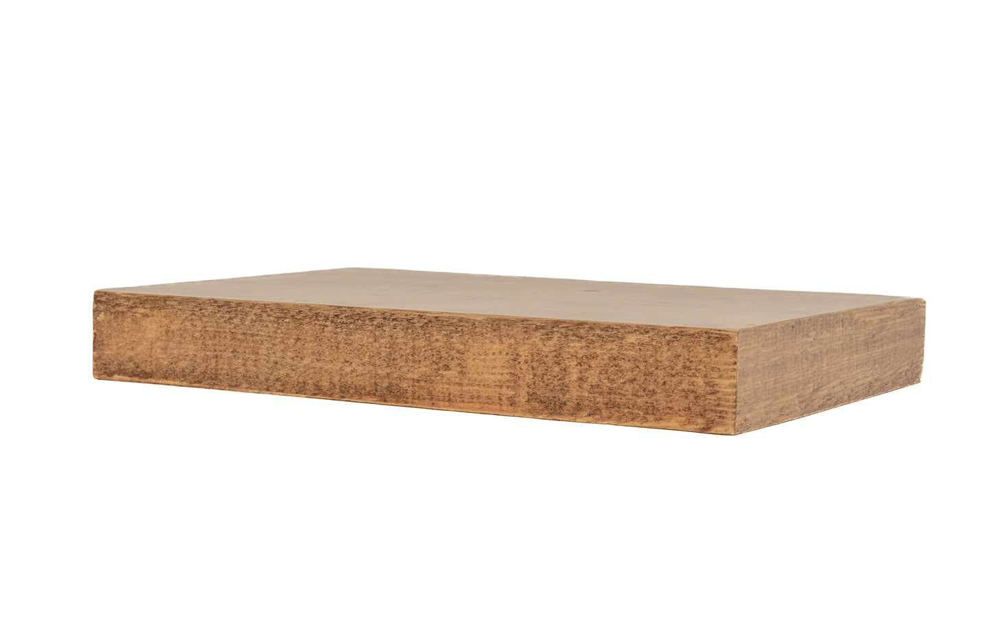 Real Wood Floating Kitchen Shelves.