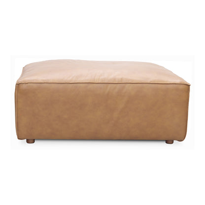 Form Ottoman Sonoran Tan Leather - product image