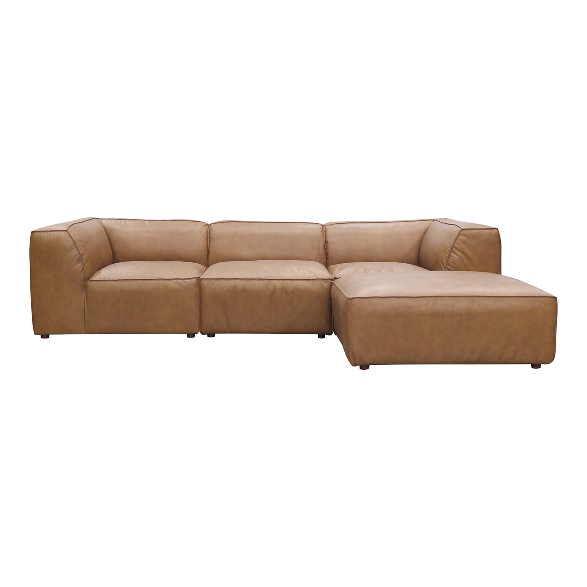 Form Lounge Modular Sectional Sonoran Tan Leather - product image