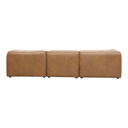 Form Lounge Modular Sectional Sonoran Tan Leather - view 5