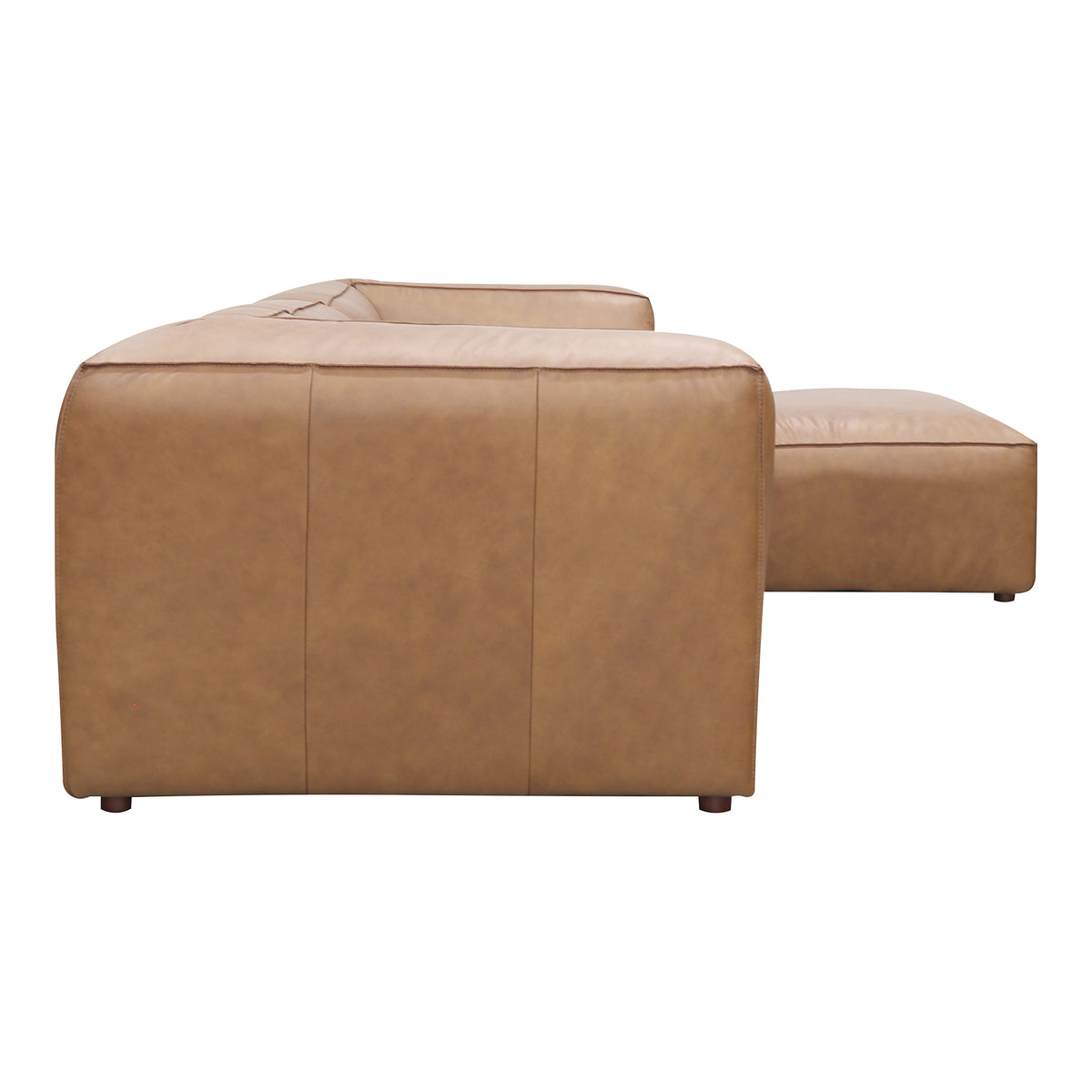 Form Lounge Modular Sectional Sonoran Tan Leather - view 4