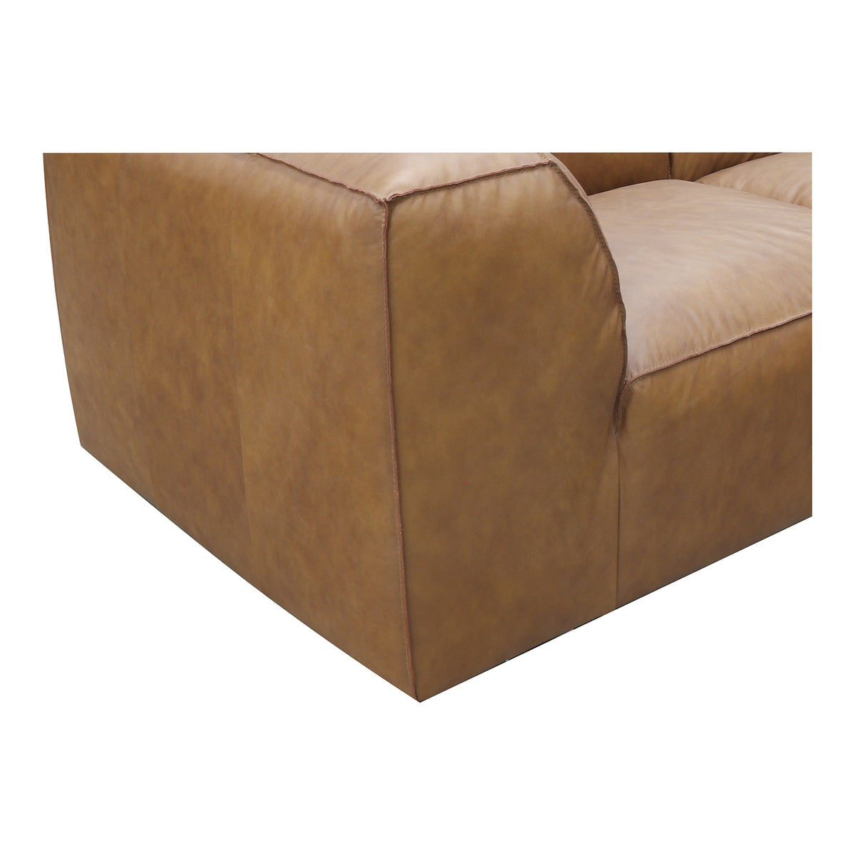 Form Lounge Modular Sectional Sonoran Tan Leather - view 6