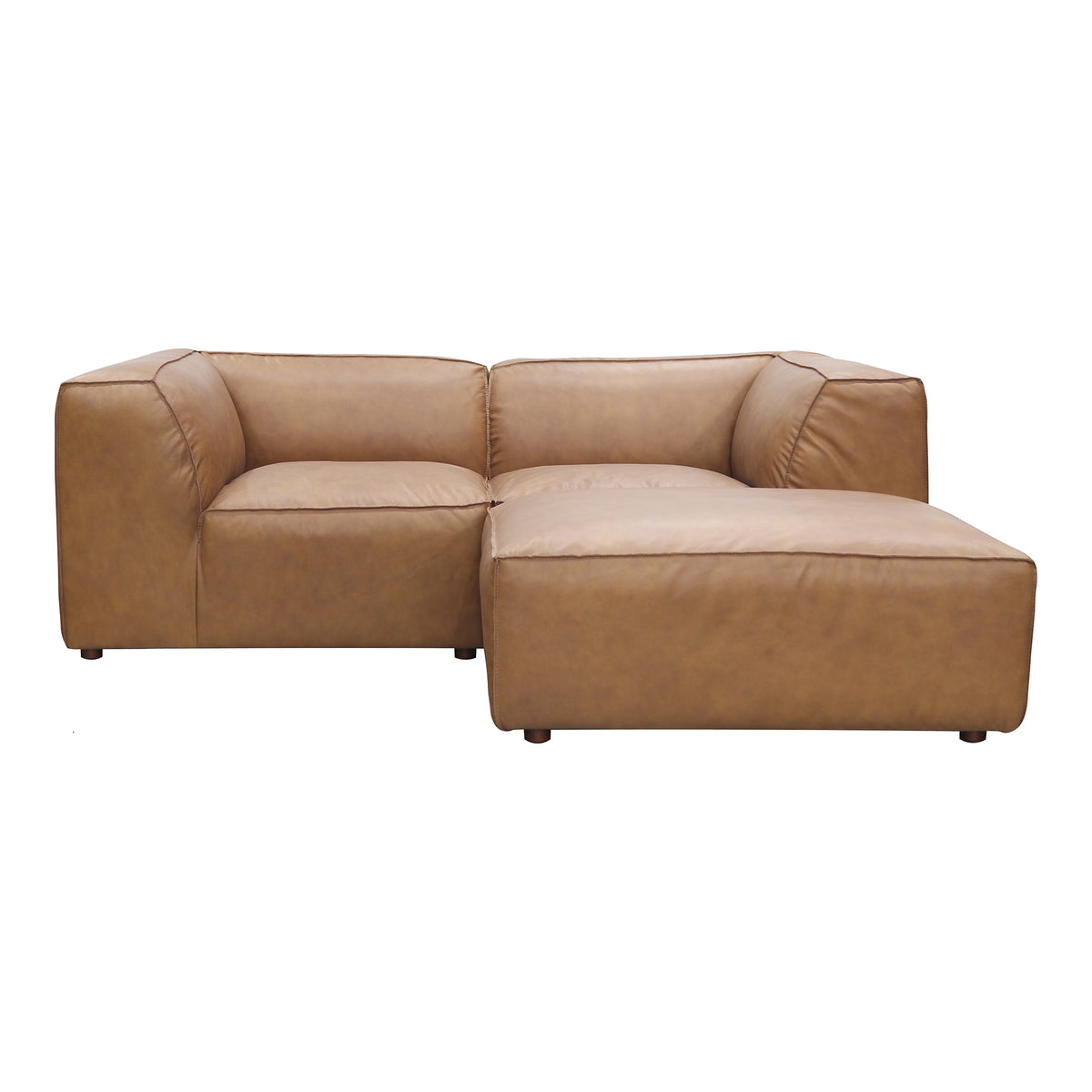 Form Nook Modular Sectional Sonoran Tan Leather - product image