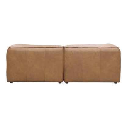 Form Nook Modular Sectional Sonoran Tan Leather - view 5