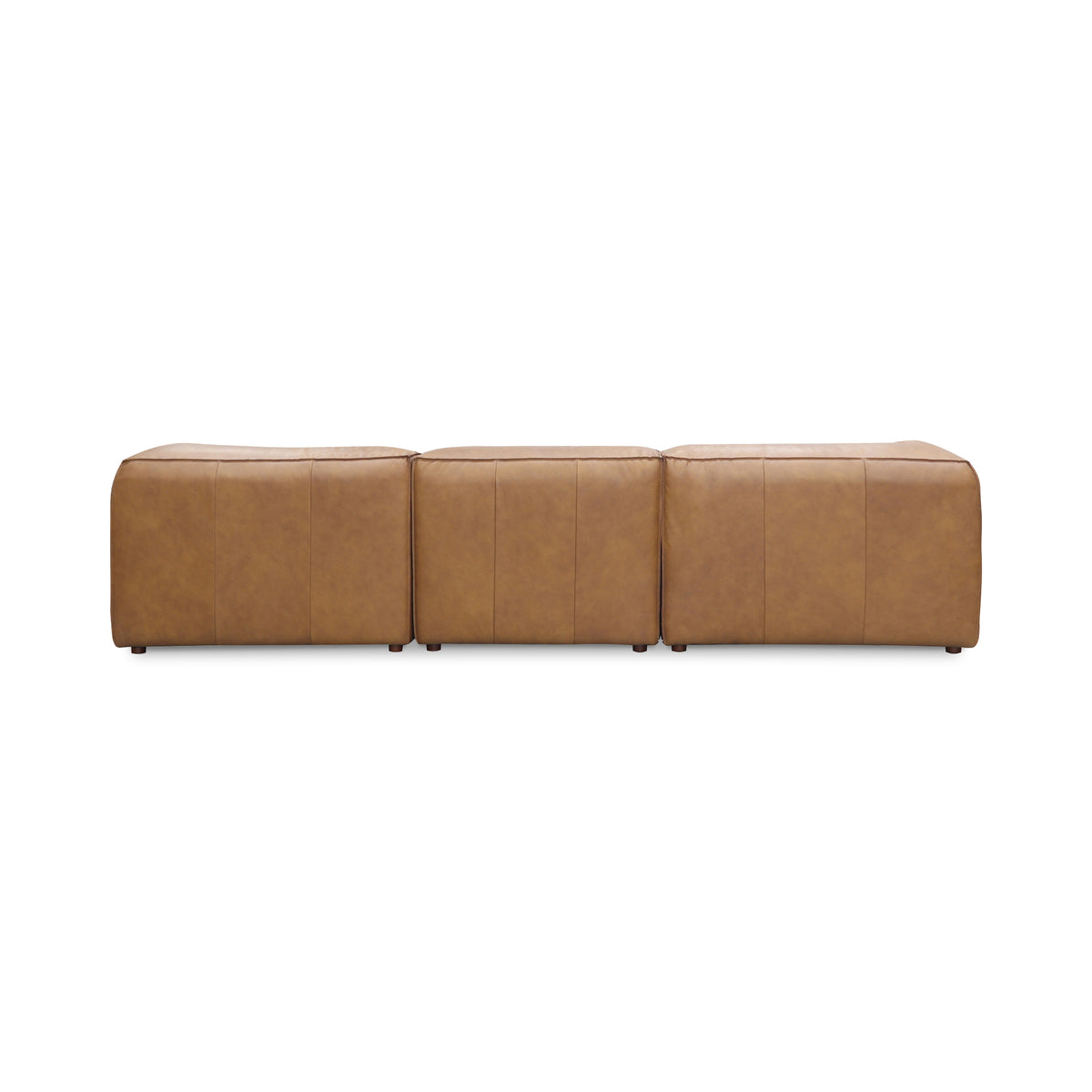 Form Classic L-Shaped Modular Sectional Sonoran Tan Leather - view 4