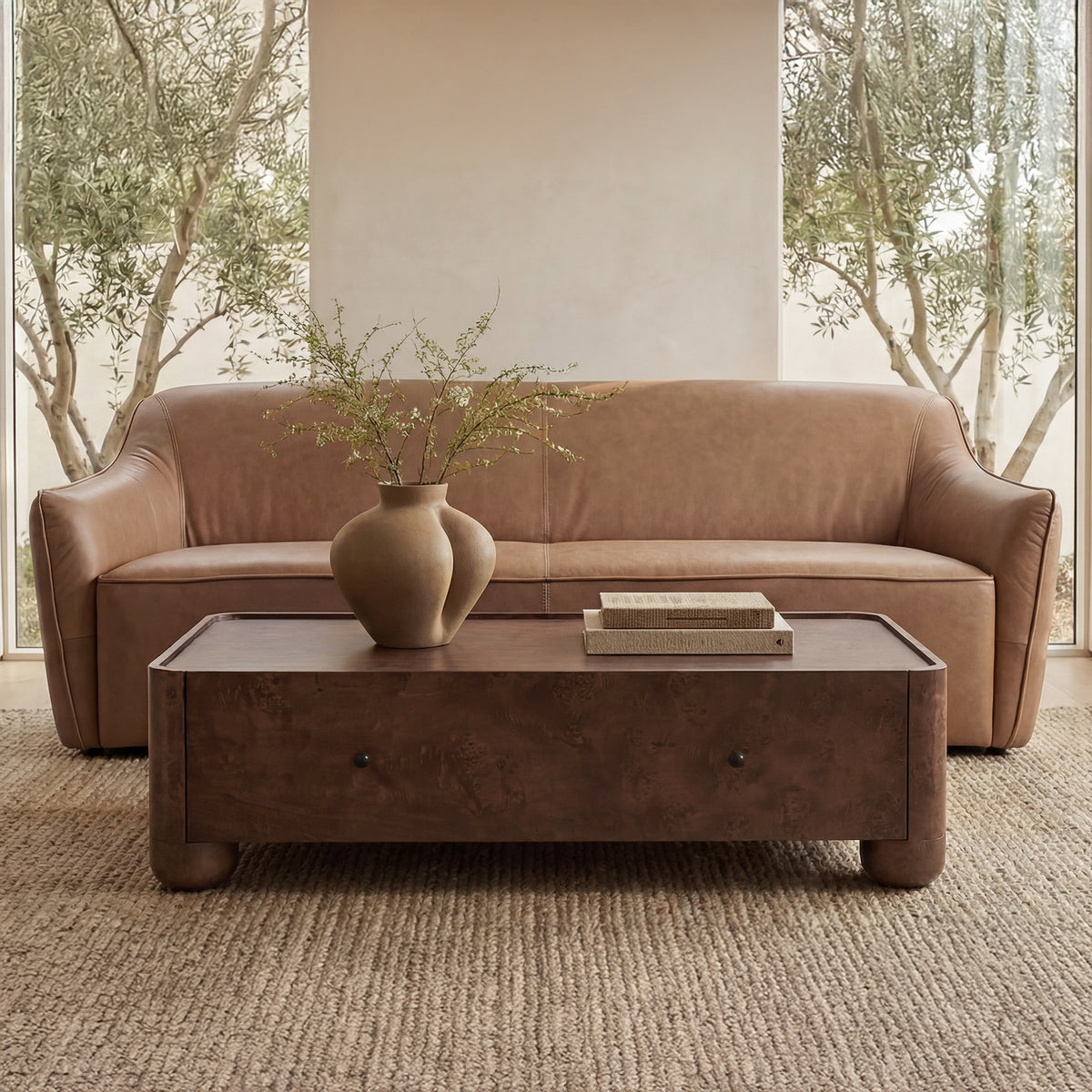 Hawkins Sofa Tan lifestyle