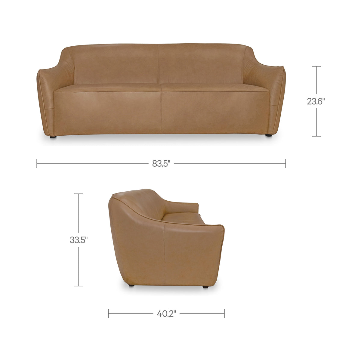 Hawkins Sofa Tan lifestyle image 8
