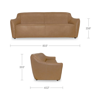 Hawkins Sofa Tan lifestyle image 8