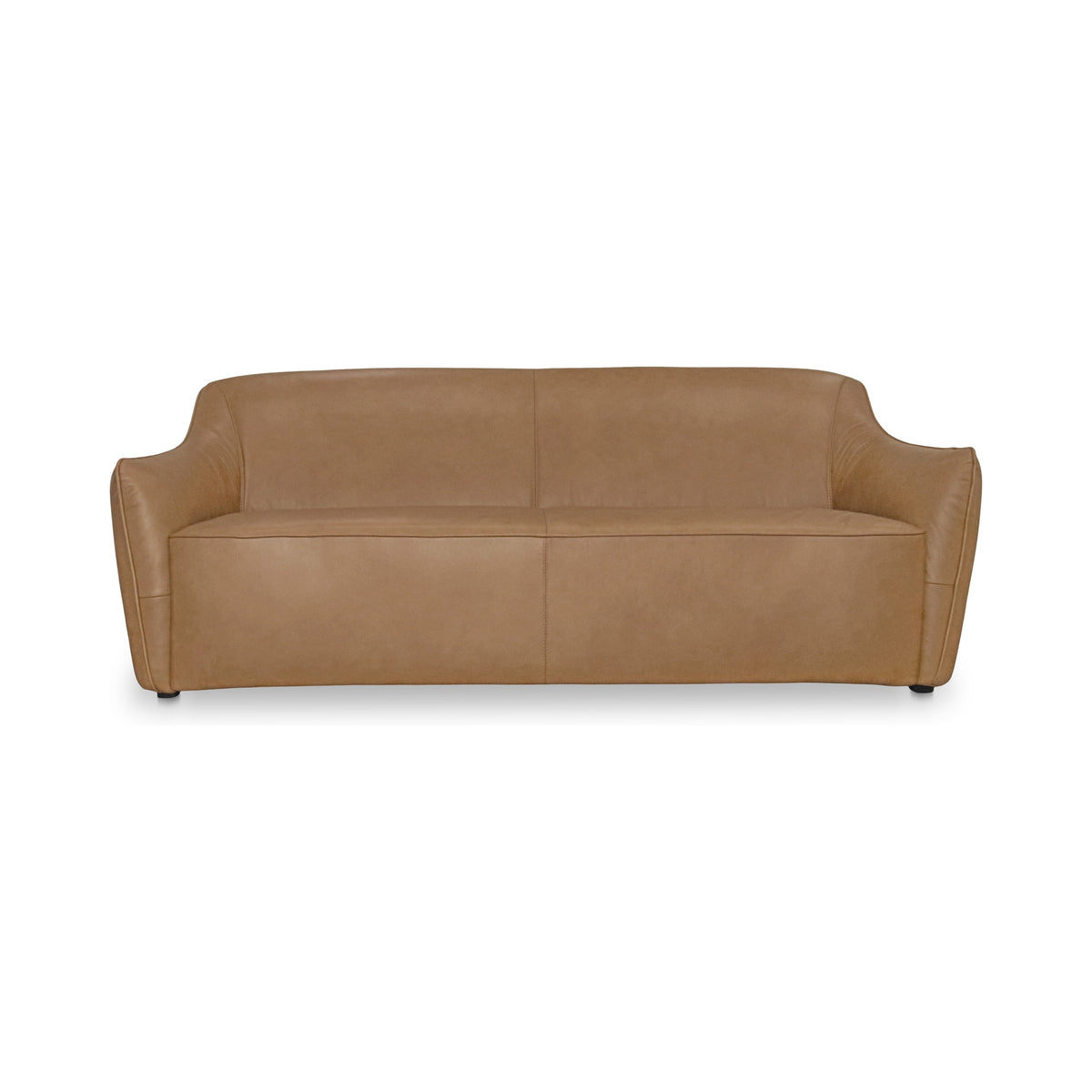 Hawkins Sofa Tan on white background