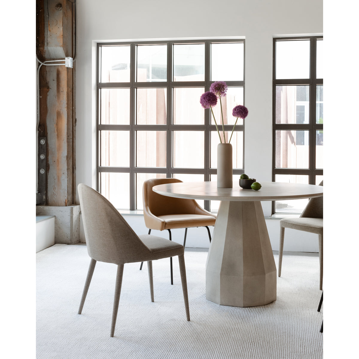 Burton Dining Chair Light Grey - Set of Two – image 3