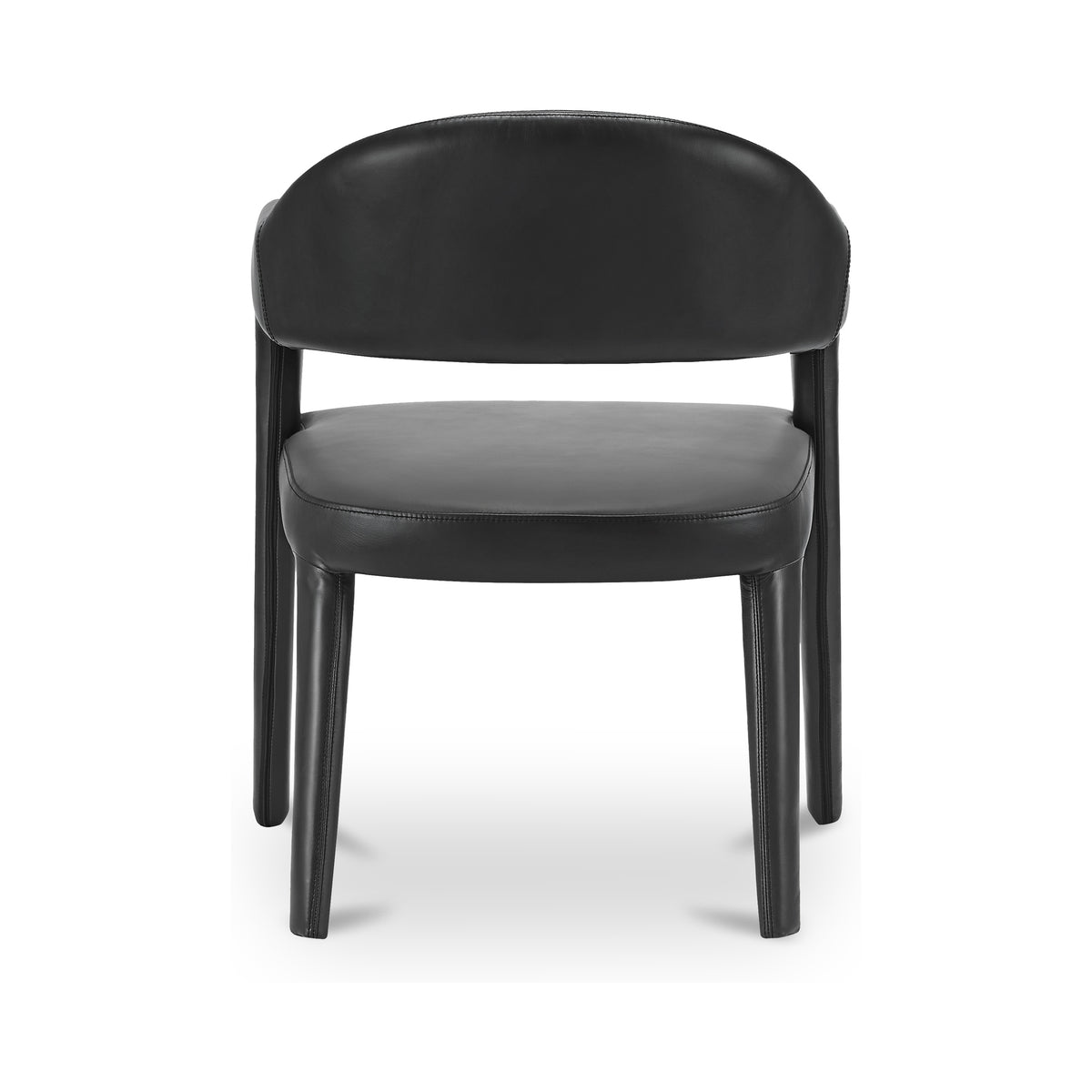 Martens Dining Chair Black Leather - image 6