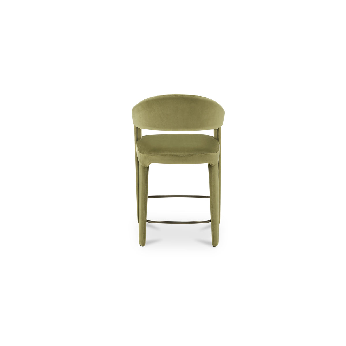 Martens Counter Stool Green Velvet - image 6