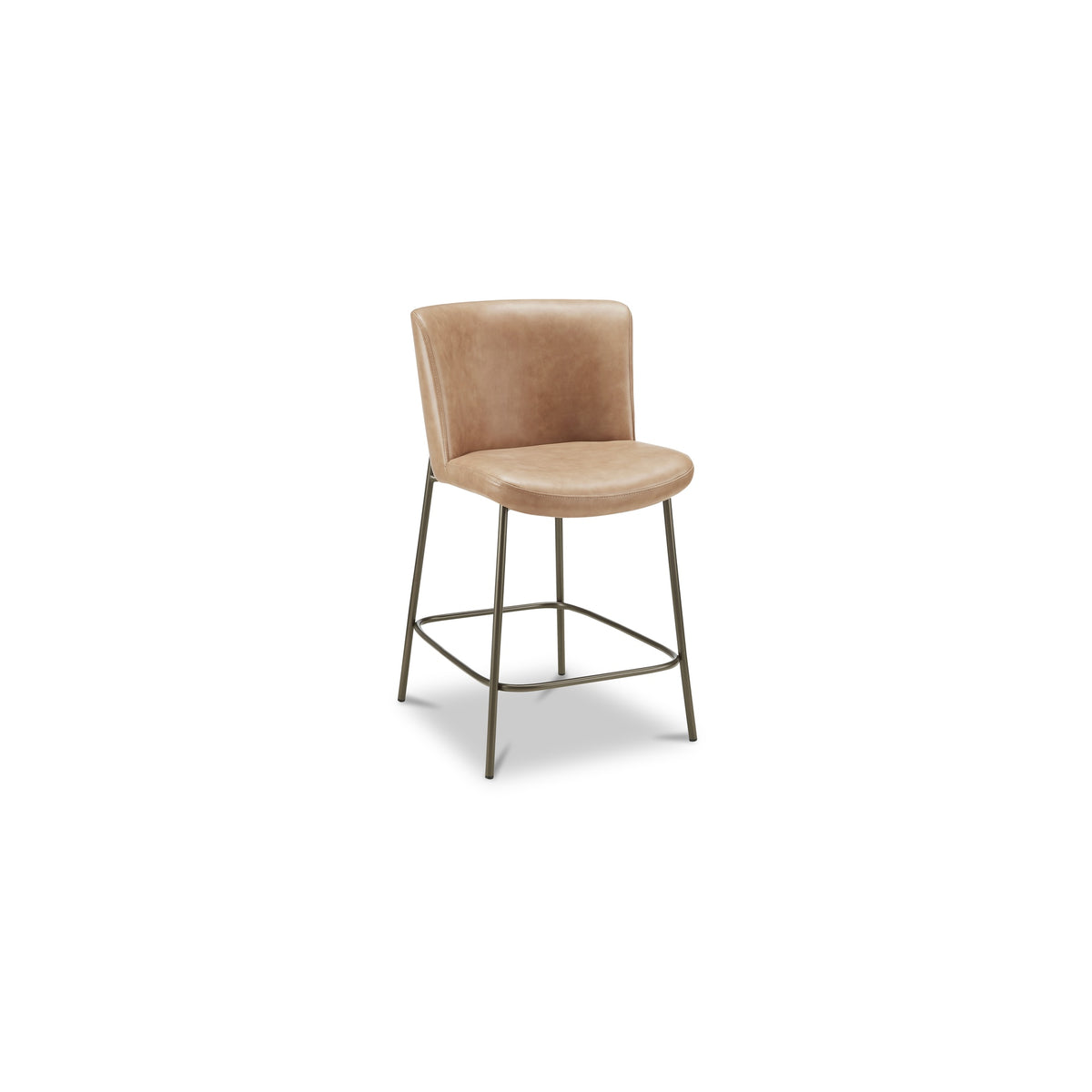 Early Counter Stool Tan Leather - image 4