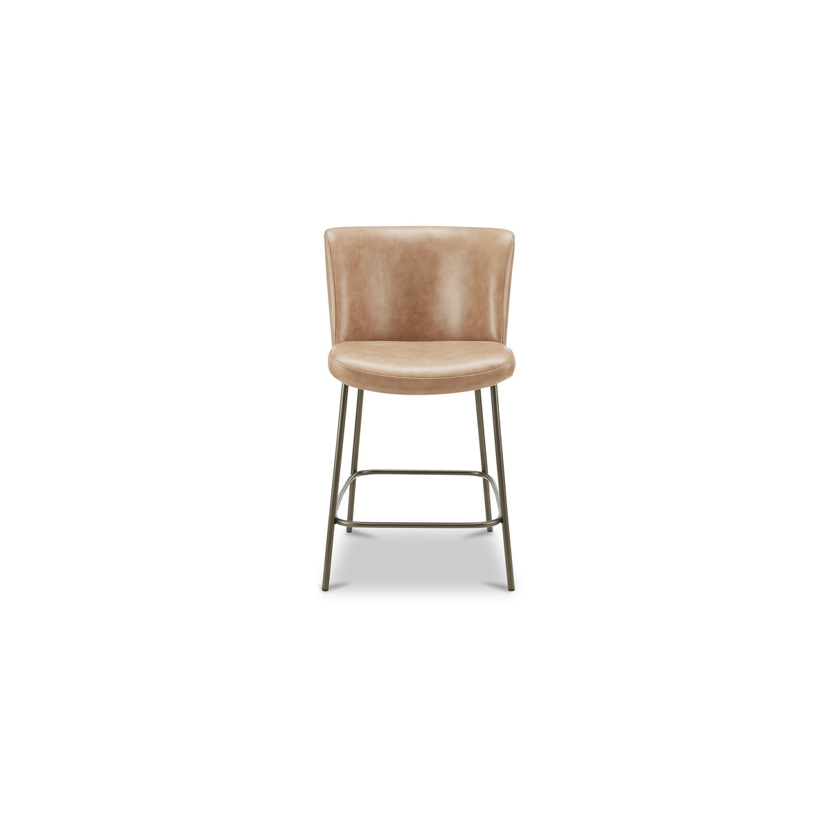 Early Counter Stool Tan Leather - image 1
