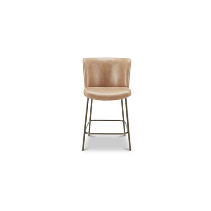 Early Counter Stool Tan Leather - image 1