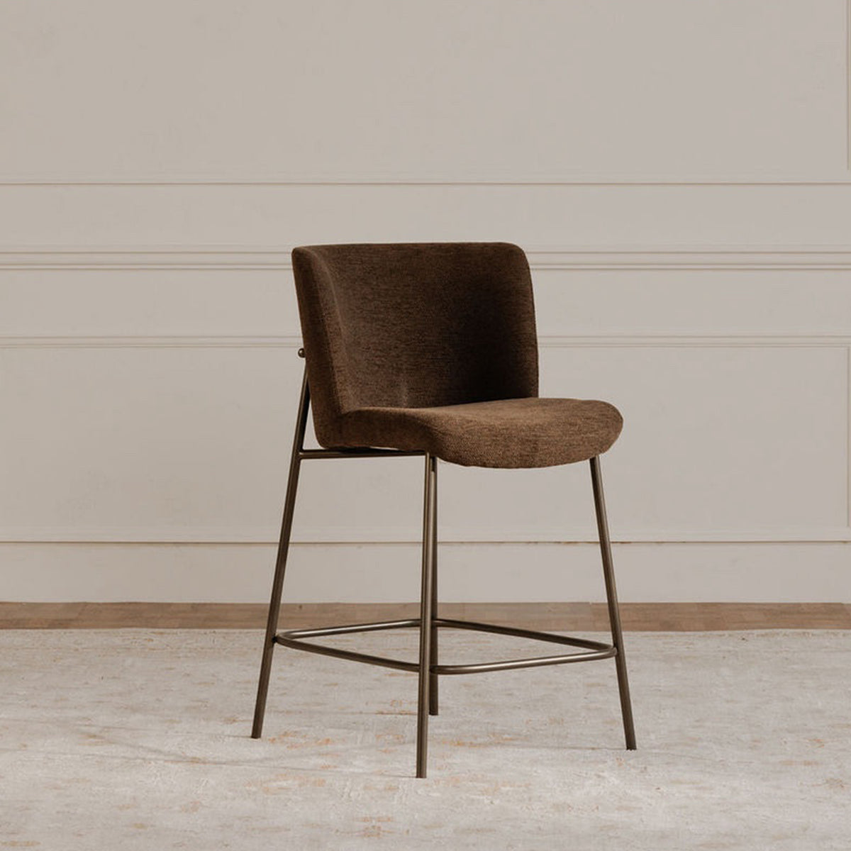 Early Counter Stool Dark Brown lifestyle image