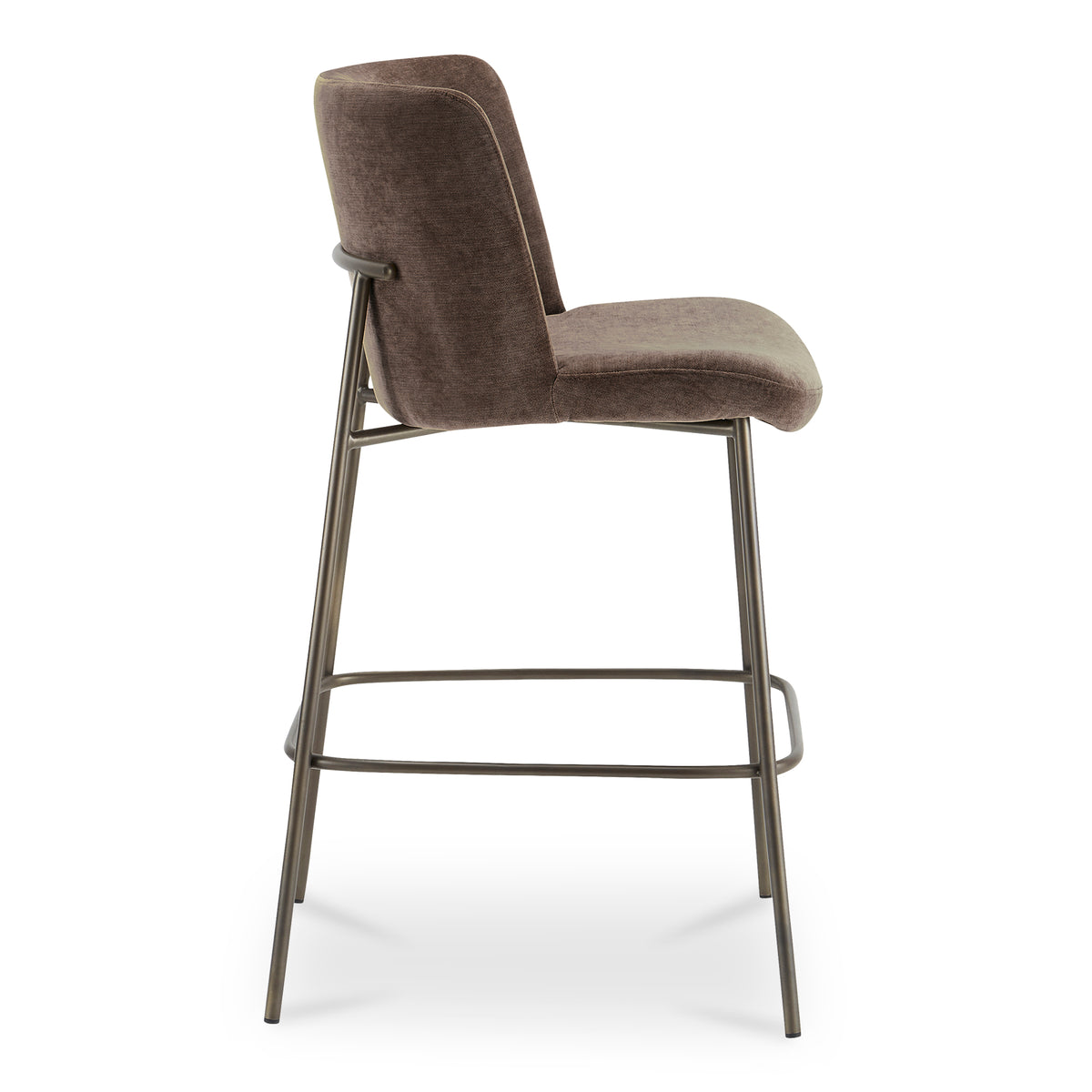 Early Bar Stool Dark Brown view 4