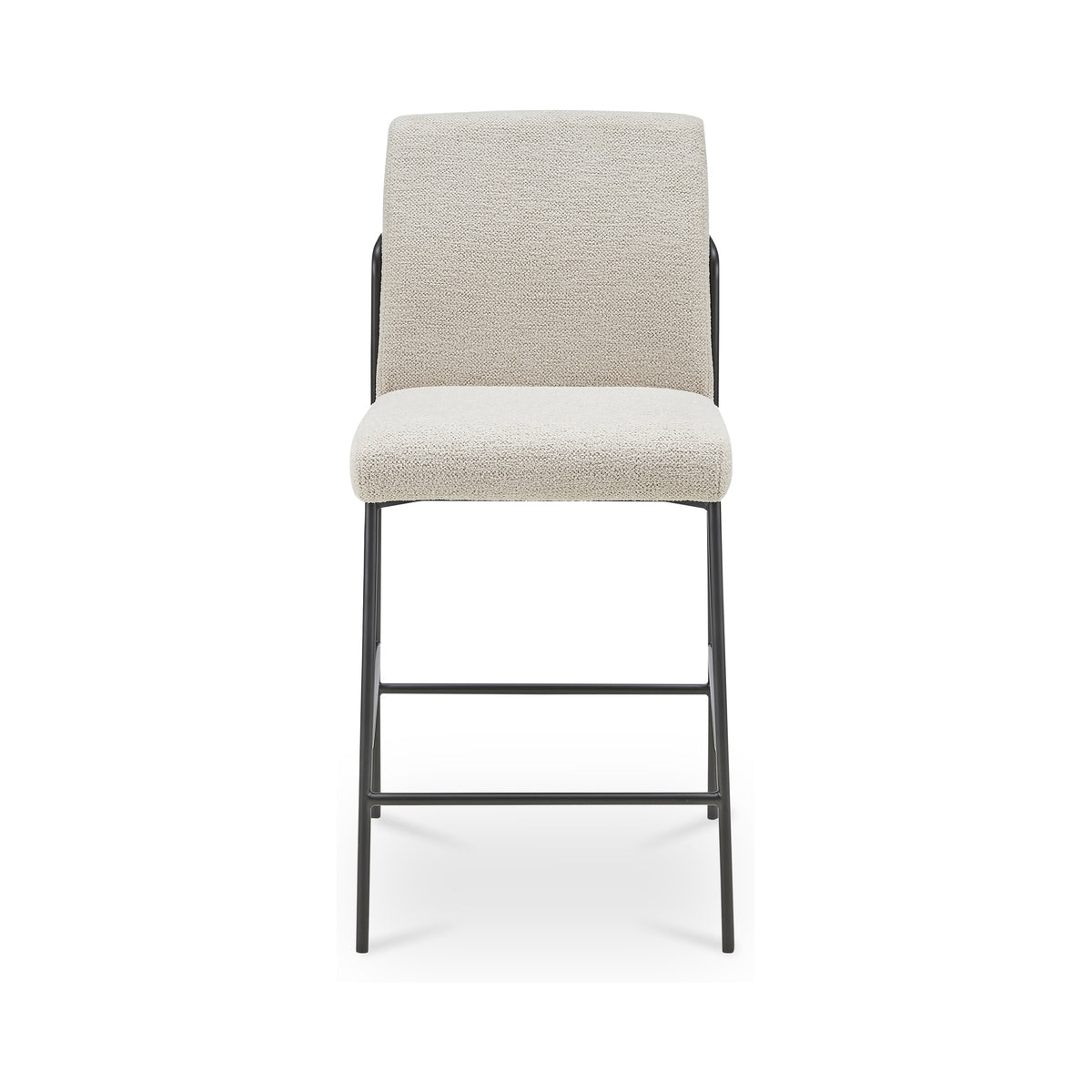 Danny Counter Stool Ivory on white background