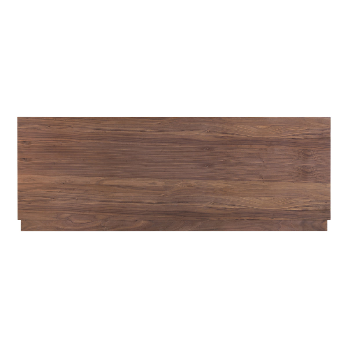 Round Off Queen Bed Walnut Brown - image 7