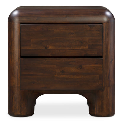 Rowan Nightstand Dark Brown view 3
