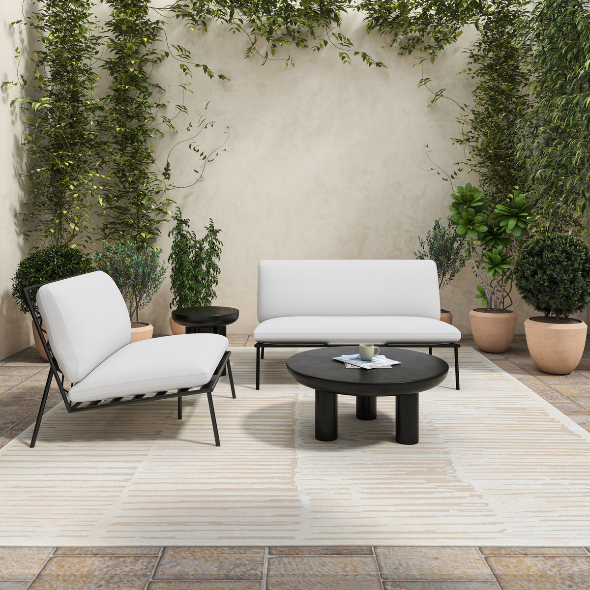 Rocca Coffee Table Black view 6