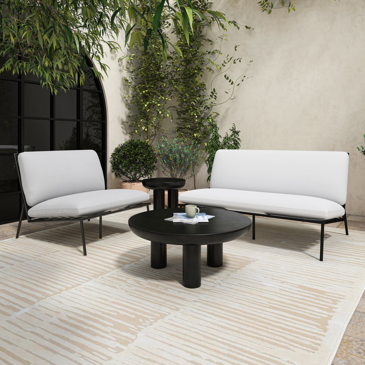 Rocca Coffee Table Black view 7