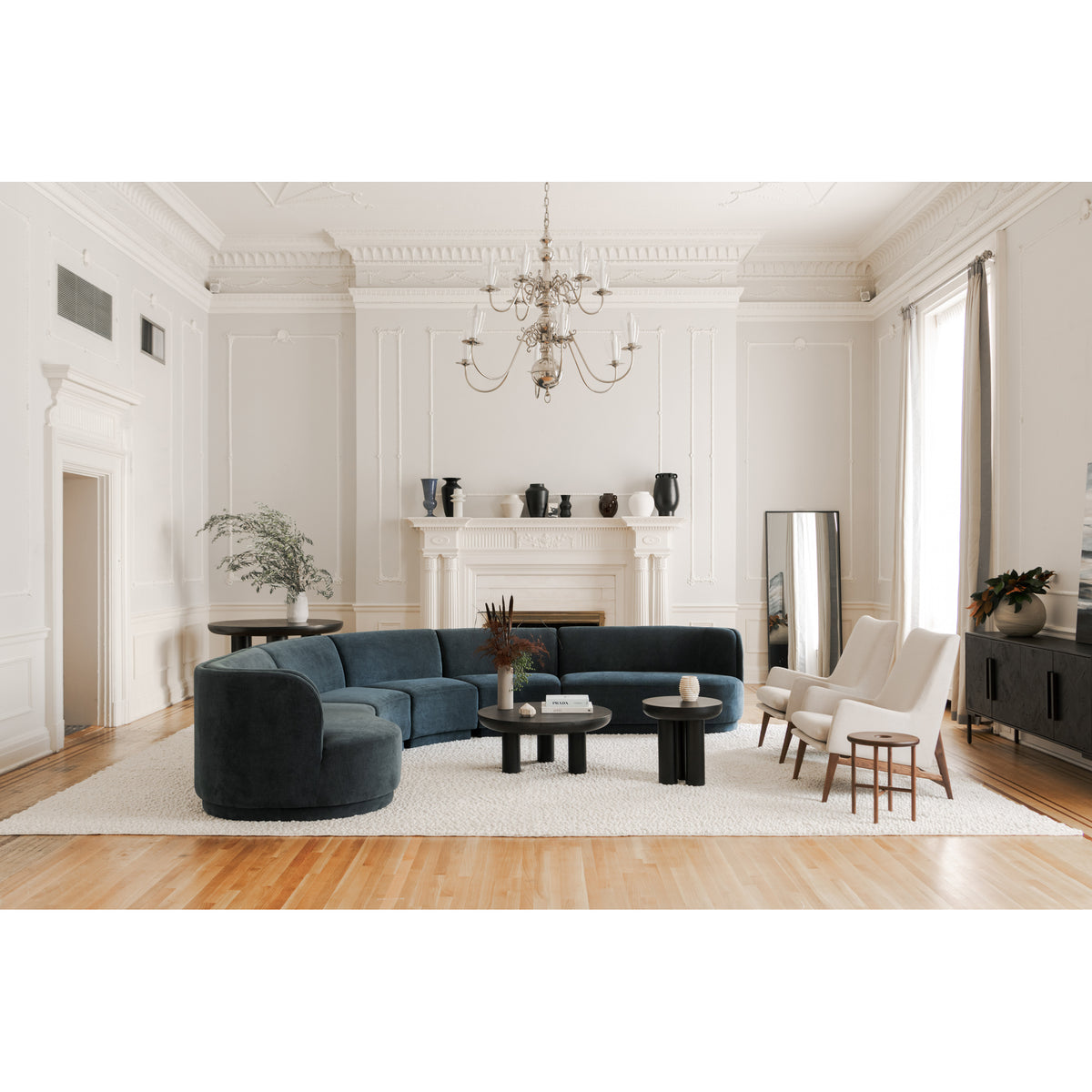 Rocca Coffee Table Black lifestyle image