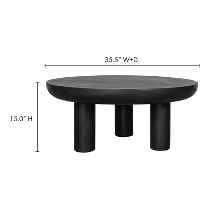 Rocca Coffee Table Black view 8