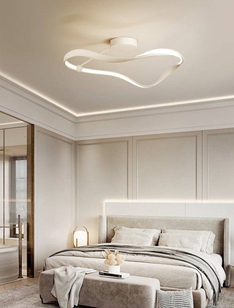 Residence Supply White - 23.6" / 60cm / Warm White (3000K) Aaliyah Ceiling Light