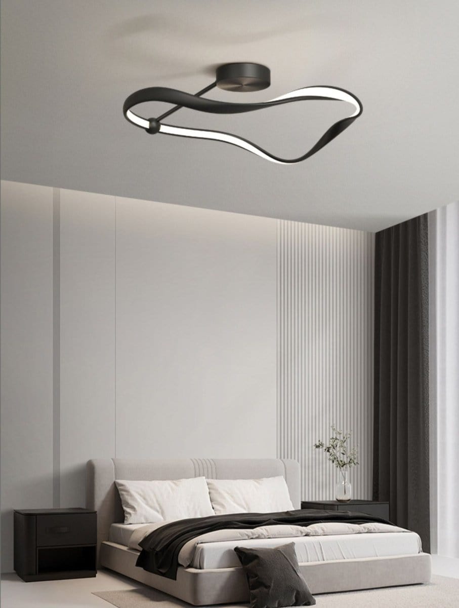 Residence Supply Black - 15.7" / 40cm / Warm White (3000K) Aaliyah Ceiling Light